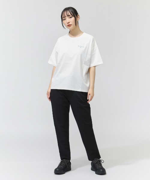 ROXY（ロキシー）の「【別注】ロキシー ROXY FREEDOM 限定コラボ（Tシャツ/カットソー・レディース・ホワイト×ネイビー/ホワイト×グリーン/ホワイト×ピンク・S/M/L）」の12枚目の写真