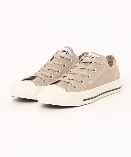 CONVERSE(コンバース)の「《CONVERSE》ALL STAR STITCHING OX オールスター ステッチング OX(スニーカー・レディース・ベージュ/ブラック系・23.0cm/23.5cm/24.0cm/24.5cm/22.5cm)」の1枚目の写真