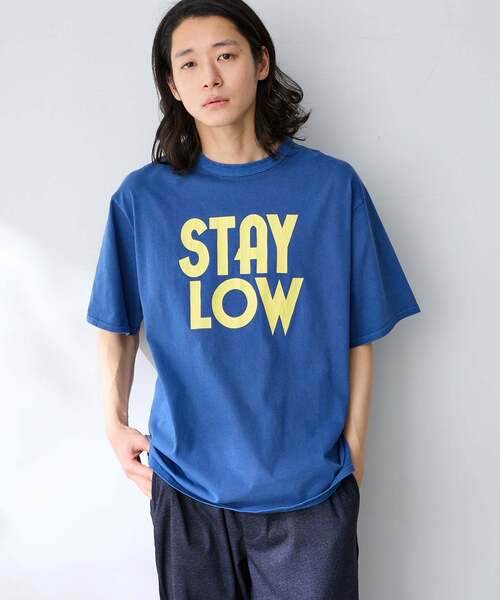 B.C STOCK（ベーセーストック）の「カラーロゴアソート TEE（Tシャツ/カットソー・メンズ・ブラック/ネイビー/オレンジ/イエロー/ホワイト/グリーン/レッド/ピンク・MEDIUM/LARGE）」の5枚目の写真