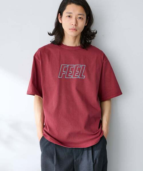 B.C STOCK（ベーセーストック）の「カラーロゴアソート TEE（Tシャツ/カットソー・メンズ・ブラック/ネイビー/オレンジ/イエロー/ホワイト/グリーン/レッド/ピンク・MEDIUM/LARGE）」の7枚目の写真