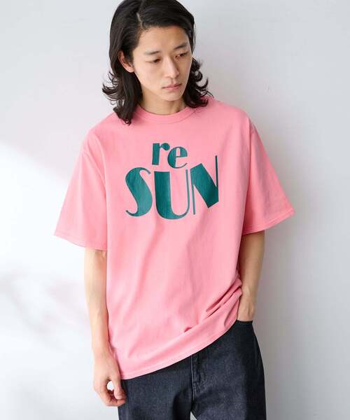 B.C STOCK（ベーセーストック）の「カラーロゴアソート TEE（Tシャツ/カットソー・メンズ・ブラック/ネイビー/オレンジ/イエロー/ホワイト/グリーン/レッド/ピンク・MEDIUM/LARGE）」の6枚目の写真