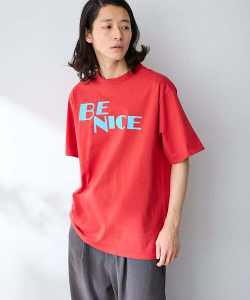 B.C STOCK（ベーセーストック）の「カラーロゴアソート TEE（Tシャツ/カットソー・メンズ・ブラック/ネイビー/オレンジ/イエロー/ホワイト/グリーン/レッド/ピンク・MEDIUM/LARGE）」の8枚目の写真