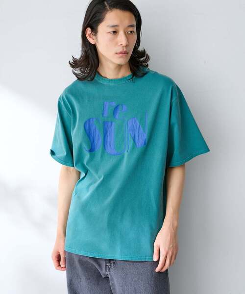 B.C STOCK（ベーセーストック）の「カラーロゴアソート TEE（Tシャツ/カットソー・メンズ・ブラック/ネイビー/オレンジ/イエロー/ホワイト/グリーン/レッド/ピンク・MEDIUM/LARGE）」の4枚目の写真