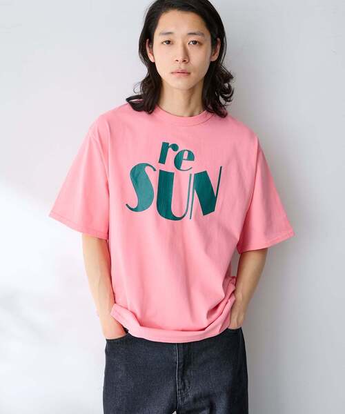 B.C STOCK（ベーセーストック）の「カラーロゴアソート TEE（Tシャツ/カットソー・メンズ・ブラック/ネイビー/オレンジ/イエロー/ホワイト/グリーン/レッド/ピンク・MEDIUM/LARGE）」の12枚目の写真