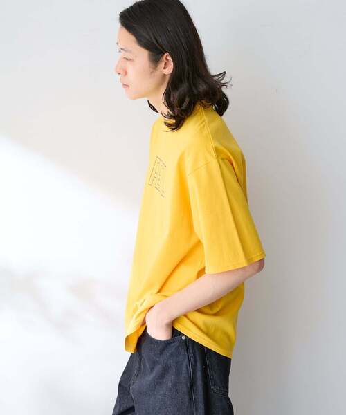B.C STOCK（ベーセーストック）の「カラーロゴアソート TEE（Tシャツ/カットソー・メンズ・ブラック/ネイビー/オレンジ/イエロー/ホワイト/グリーン/レッド/ピンク・MEDIUM/LARGE）」の21枚目の写真