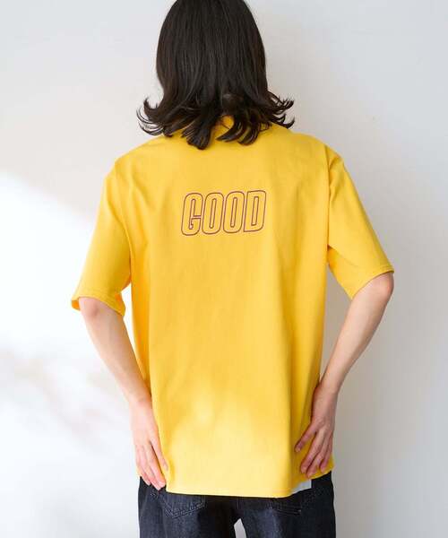 B.C STOCK（ベーセーストック）の「カラーロゴアソート TEE（Tシャツ/カットソー・メンズ・ブラック/ネイビー/オレンジ/イエロー/ホワイト/グリーン/レッド/ピンク・MEDIUM/LARGE）」の22枚目の写真