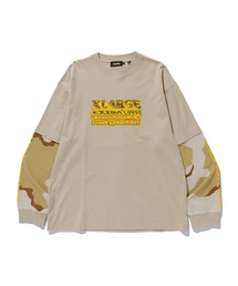 XLARGE（エクストララージ）の「EXTRALARGE LAYERED L/S TEE（Tシャツ/カットソー）」