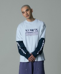 XLARGE（エクストララージ）の「EXTRALARGE LAYERED L/S TEE（Tシャツ/カットソー）」
