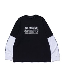 XLARGE（エクストララージ）の「EXTRALARGE LAYERED L/S TEE（Tシャツ/カットソー）」