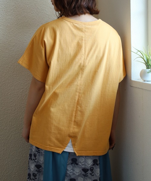 Emago（イマゴ）の「EMAGO ﾋﾟｸﾙｽﾌﾟﾘﾝﾄﾄﾞﾙﾏﾝT 半袖（Tシャツ/カットソー・レディース・ブラック/オレンジ/ホワイト・FREE）」の11枚目の写真
