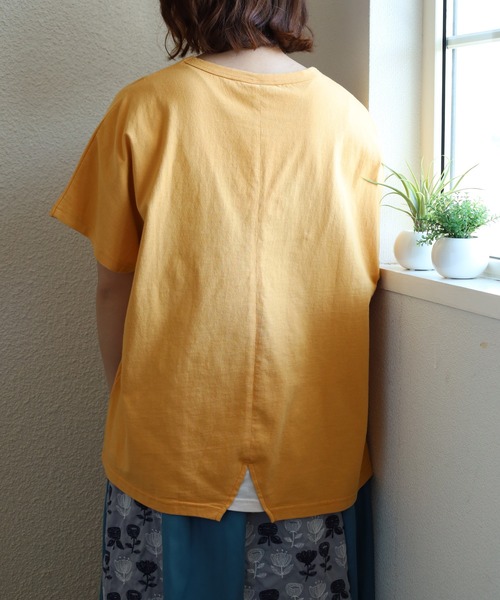 Emago（イマゴ）の「EMAGO ﾋﾟｸﾙｽﾌﾟﾘﾝﾄﾄﾞﾙﾏﾝT 半袖（Tシャツ/カットソー・レディース・ブラック/オレンジ/ホワイト・FREE）」の12枚目の写真