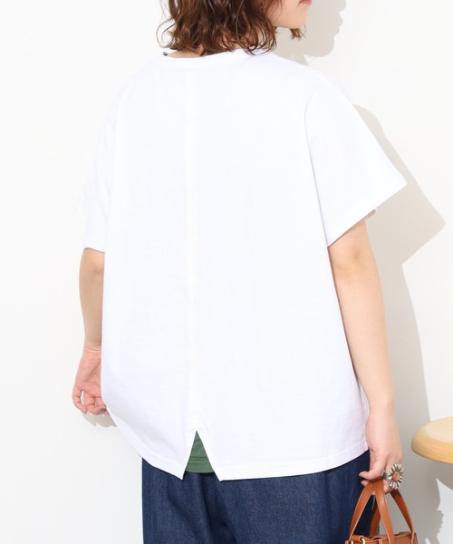 Emago（イマゴ）の「EMAGO ﾋﾟｸﾙｽﾌﾟﾘﾝﾄﾄﾞﾙﾏﾝT 半袖（Tシャツ/カットソー・レディース・ブラック/オレンジ/ホワイト・FREE）」の21枚目の写真