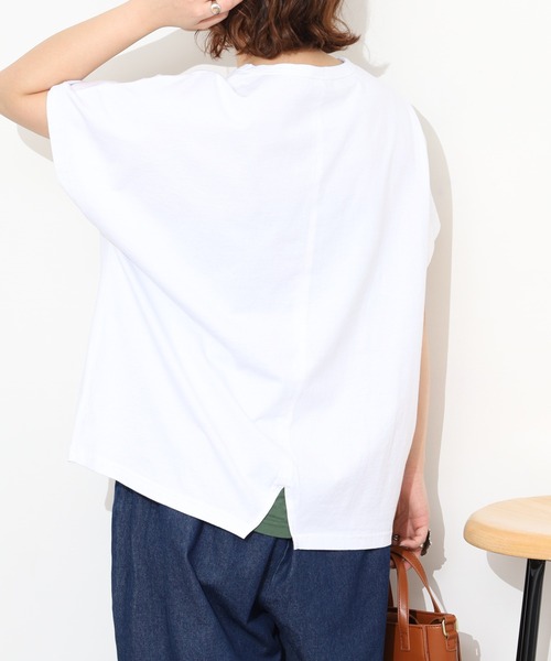 Emago（イマゴ）の「EMAGO ﾋﾟｸﾙｽﾌﾟﾘﾝﾄﾄﾞﾙﾏﾝT 半袖（Tシャツ/カットソー・レディース・ブラック/オレンジ/ホワイト・FREE）」の22枚目の写真