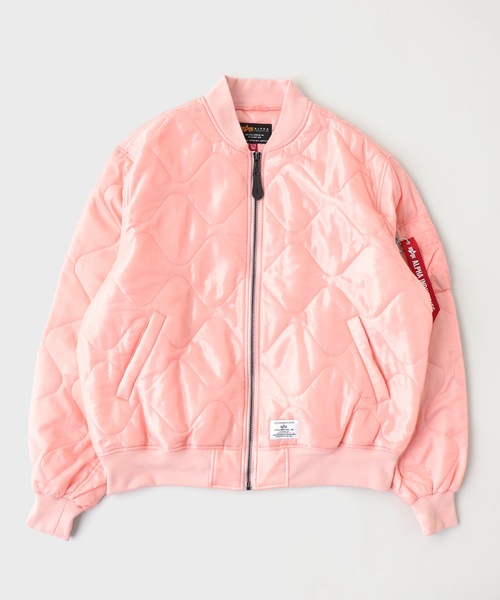 Alpha Industries(アルファインダストリーズ)の「ALPHA INDUSTRIES / アルファ インダストリーズ L-2B RELAXED QUILTED FLI(その他アウター・メンズ・イエロー/カーキ/ブラック/ピンク・X-LARGE/LARGE/MEDIUM/SMALL)」の4枚目の写真