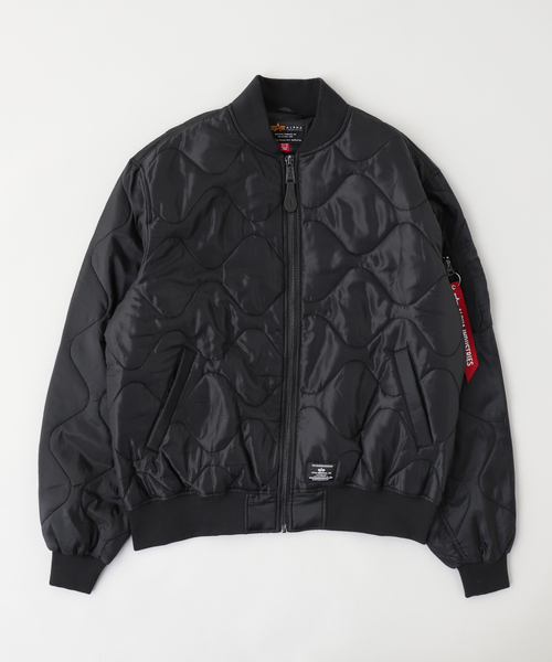 Alpha Industries(アルファインダストリーズ)の「ALPHA INDUSTRIES / アルファ インダストリーズ L-2B RELAXED QUILTED FLI(その他アウター・メンズ・イエロー/カーキ/ブラック/ピンク・X-LARGE/LARGE/MEDIUM/SMALL)」の1枚目の写真