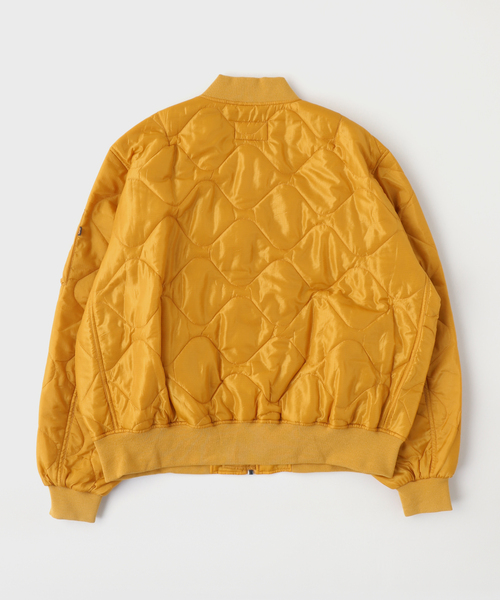 Alpha Industries(アルファインダストリーズ)の「ALPHA INDUSTRIES / アルファ インダストリーズ L-2B RELAXED QUILTED FLI(その他アウター・メンズ・イエロー/カーキ/ブラック/ピンク・X-LARGE/LARGE/MEDIUM/SMALL)」の5枚目の写真