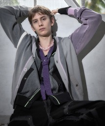 Maison ULA（メゾンウラ）の「【Maison ULA】カラーブロックカーディガン（Tシャツ/カットソー）」