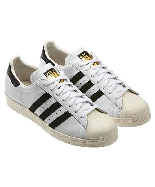 adidas(アディダス)の「adidas SUPERSTAR 80S(スニーカー・レディース・ホワイト/ブラック/ネイビー/その他1・24.5cm/23cm/23.5cm/24cm)」の3枚目の写真