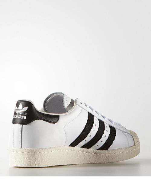 adidas(アディダス)の「adidas SUPERSTAR 80S(スニーカー・レディース・ホワイト/ブラック/ネイビー/その他1・24.5cm/23cm/23.5cm/24cm)」の6枚目の写真