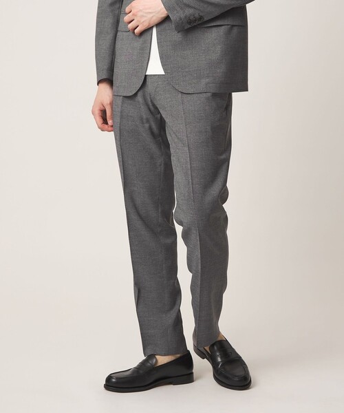 A DAY IN THE LIFE UNITED ARROWS(アデイインザライフユナイテッドアローズ)の「NTS®ツイル ノープリーツ スラックス-セットアップ対応・吸水速乾・マシンウォッシャブル-<A DAY IN THE LIFE>(スラックス・メンズ・ロイヤルブルー/ベージュ/ネイビー/グレー系・M/L/XL/S)」の5枚目の写真