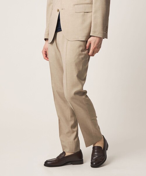 A DAY IN THE LIFE UNITED ARROWS(アデイインザライフユナイテッドアローズ)の「NTS®ツイル ノープリーツ スラックス-セットアップ対応・吸水速乾・マシンウォッシャブル-<A DAY IN THE LIFE>(スラックス・メンズ・ロイヤルブルー/ベージュ/ネイビー/グレー系・M/L/XL/S)」の6枚目の写真