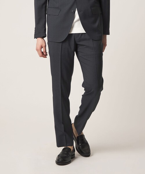 A DAY IN THE LIFE UNITED ARROWS(アデイインザライフユナイテッドアローズ)の「NTS®ツイル ノープリーツ スラックス-セットアップ対応・吸水速乾・マシンウォッシャブル-<A DAY IN THE LIFE>(スラックス・メンズ・ロイヤルブルー/ベージュ/ネイビー/グレー系・M/L/XL/S)」の8枚目の写真