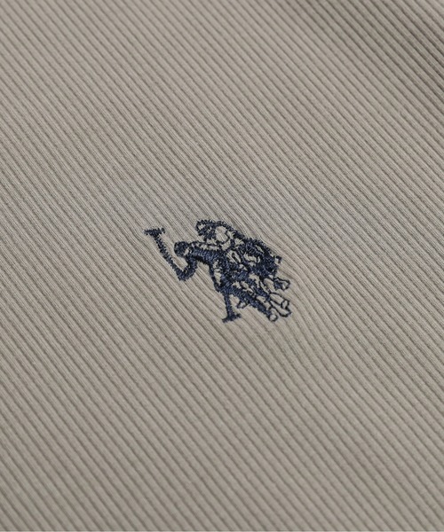 La-gemme(ラジェム)の「U.S. POLO ASSN リブニットワンピース/オールシーズン着用可能/体型カバー(ワンピース・レディース・グレー/モカ/ネイビー/ブラック・L/M)」の20枚目の写真