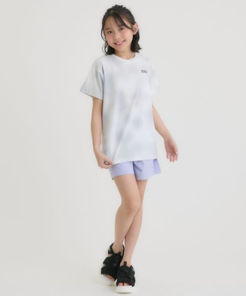 PINK-latte（ピンクラテ）の「【接触冷感】タイダイ柄くまちゃんTシャツ（Tシャツ/カットソー・キッズ・ライトグレー/ライトオレンジ系/ミント/ラベンダー・140cm/130cm/160cm/150cm/120cm）」の21枚目の写真