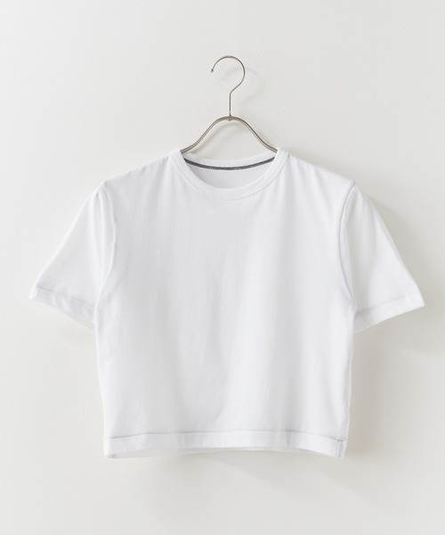 HANES(ヘインズ)の「Hanes/ヘインズ 3P シングルステッチ リバーシブル クルーネックTee 秋 秋服 2026年秋冬(Tシャツ/カットソー・レディース・ブラック/ホワイト系その他/ホワイト系その他2・S/M/L)」の5枚目の写真