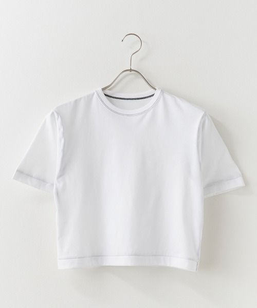 HANES(ヘインズ)の「Hanes/ヘインズ 3P シングルステッチ リバーシブル クルーネックTee 秋 秋服 2026年秋冬(Tシャツ/カットソー・レディース・ブラック/ホワイト系その他/ホワイト系その他2・S/M/L)」の7枚目の写真
