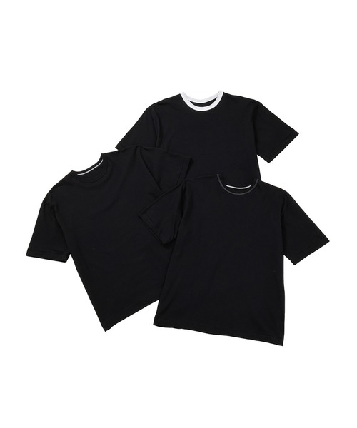 HANES(ヘインズ)の「Hanes/ヘインズ 3P シングルステッチ リバーシブル クルーネックTee 秋 秋服 2026年秋冬(Tシャツ/カットソー・レディース・ブラック/ホワイト系その他/ホワイト系その他2・S/M/L)」の13枚目の写真