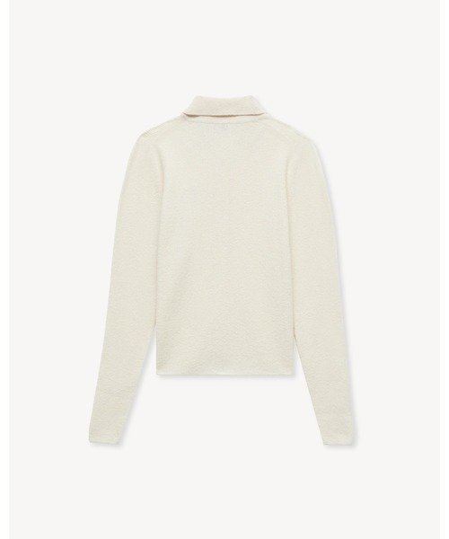 KENZO(ケンゾー)の「'KENZO Tulip' エンブロイダリー カーディガン イン スポンジー コットン(カーディガン/ボレロ・レディース・ベージュ系その他・X-SMALL/SMALL/MEDIUM)」の7枚目の写真