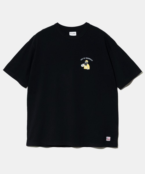 go slow caravan(ゴースローキャラバン)の「modem design/モデムデザイン USATee -BEERおじさん-(Tシャツ/カットソー・メンズ・ブラック/ホワイト・X-LARGE/LARGE/MEDIUM)」の1枚目の写真