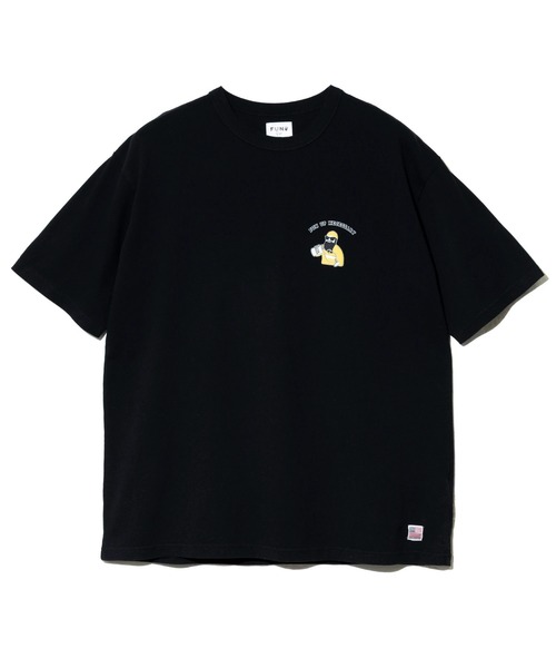go slow caravan(ゴースローキャラバン)の「modem design/モデムデザイン USATee -BEERおじさん-(Tシャツ/カットソー・メンズ・ブラック/ホワイト・X-LARGE/LARGE/MEDIUM)」の8枚目の写真