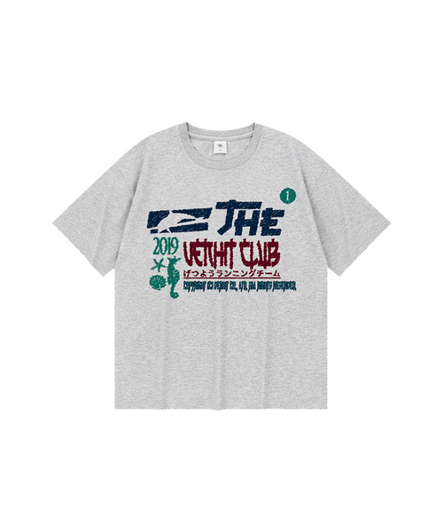 VENHIT（ベンヒット）の「OKINAWA MRT オーバーサイズ 半袖Tシャツ（Tシャツ/カットソー・レディース・ブラック/ネイビー/ホワイト/ライトグレー・MEDIUM/LARGE/X-LARGE/XX-LARGE）」の3枚目の写真