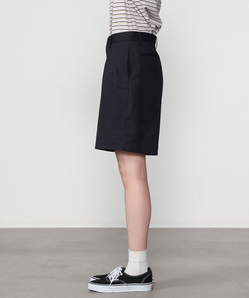 ORCIVAL(オーシバル)の「ORCIVAL | 〈別注〉 ボディシェルオックスフォード タックショーツ WOMEN(その他パンツ・レディース・モカ/アイボリー/ブラック・1)」の12枚目の写真