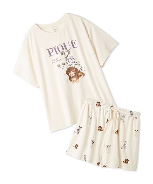 ONLINE限定】ファッションCATS&DOGS ワンポイントTシャツ&ショート