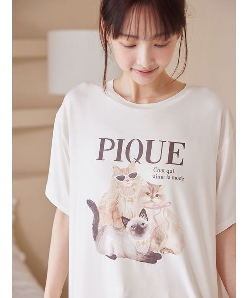 ONLINE限定】ファッションCATS&DOGS ワンポイントTシャツ&ショート