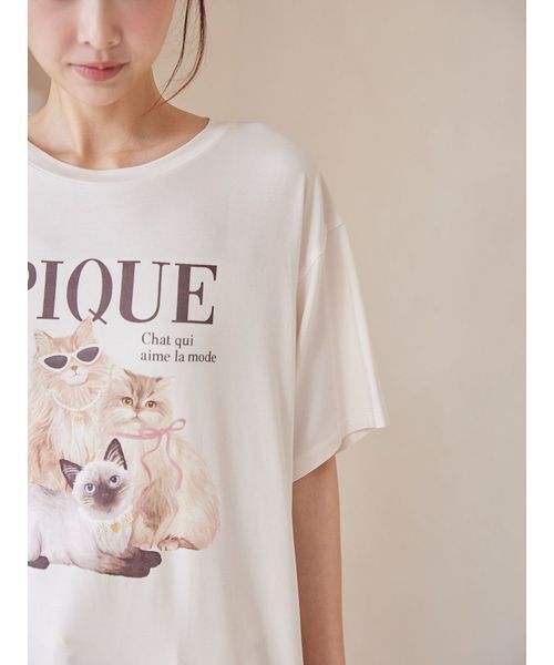 ONLINE限定】ファッションCATS&DOGS ワンポイントTシャツ&ショート
