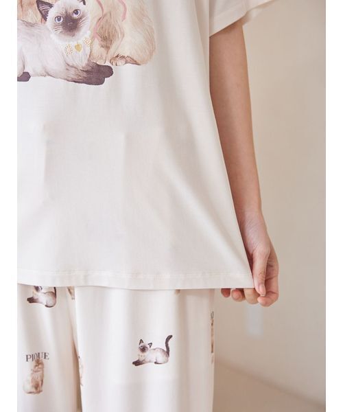 ONLINE限定】ファッションCATS&DOGS ワンポイントTシャツ&ショート
