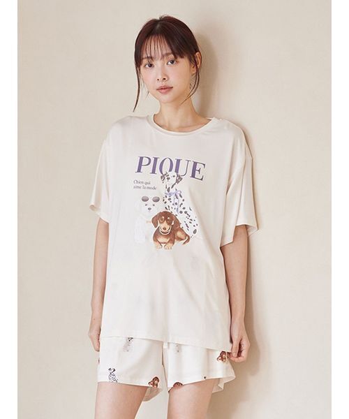 ONLINE限定】ファッションCATS&DOGS ワンポイントTシャツ&ショート
