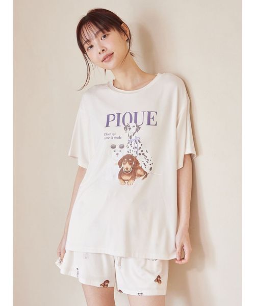 ONLINE限定】ファッションCATS&DOGS ワンポイントTシャツ&ショート