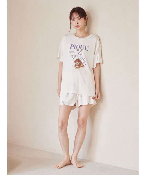 ONLINE限定】ファッションCATS&DOGS ワンポイントTシャツ&ショート