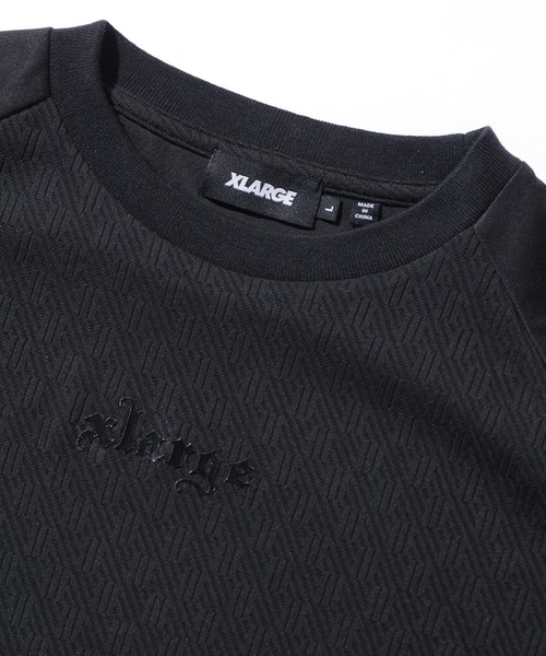 XLARGE（エクストララージ）の「TEXTURED S/S TOP（Tシャツ/カットソー・メンズ・ブラック/ホワイト・XL/L/M/S）」の4枚目の写真
