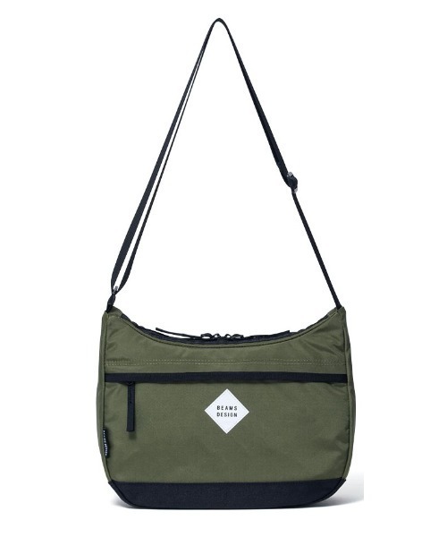 BEAMS DESIGN(ビームス デザイン)の「BEAMSDESIGN(ビームスデザイン)Slash ショルダーバッグ(M)(ショルダーバッグ・メンズ・ブラック/カーキ/グリーン/ベージュ/パープル・FREE)」の3枚目の写真