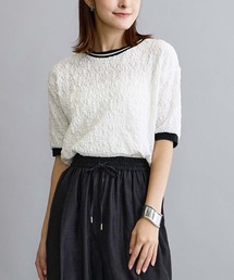 NICOLE white | レースTシャツ(Tシャツ/カットソー)
