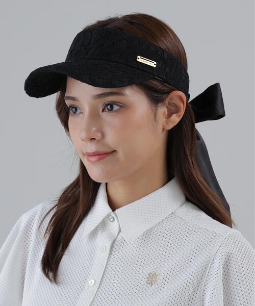 St ANDREWS】レースリボンバイザー (WOMENS)（サンバイザー）｜St