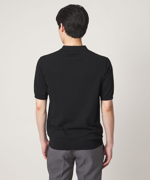 A DAY IN THE LIFE UNITED ARROWS(アデイインザライフユナイテッドアローズ)の「ハイゲージ テンジク ポロシャツ-ウォッシャブル-<A DAY IN THE LIFE>(ポロシャツ・メンズ・ブラック/ネイビー/ダークブラウン・XL/M/L)」の15枚目の写真