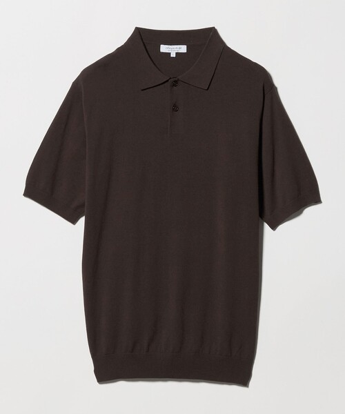 A DAY IN THE LIFE UNITED ARROWS(アデイインザライフユナイテッドアローズ)の「ハイゲージ テンジク ポロシャツ-ウォッシャブル-<A DAY IN THE LIFE>(ポロシャツ・メンズ・ブラック/ネイビー/ダークブラウン・XL/M/L)」の16枚目の写真