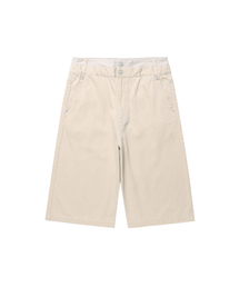 KICHUL（キチョル）の「Double Waist Bermuda Cotton Pants (Beige)（その他パンツ）」